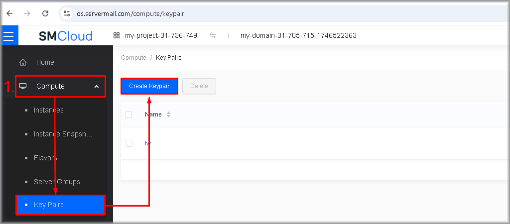 Quick Start in Cloud Infrastructure ️