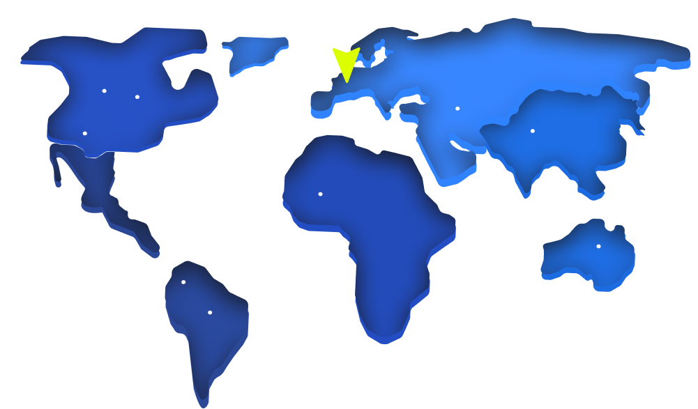 EU-based infrastructure map